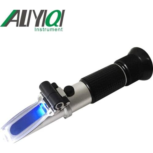 JH-301 Pure Copper Hand Held RefractometerAlcohol Alcoholometer 0~25%VOL Precision 0.2%VOL ATC