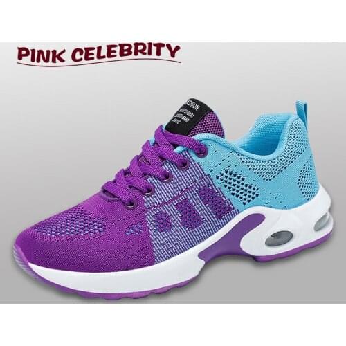 Lightweight And Breathable WomenS Flat Mesh Lace-Up Cushioned Running Shoes Kроссовки Женские