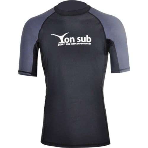 Mens UV Sun Protection UPF 50+ Rash Guard Short Sleeves Swim Shirt Swimsuit T-Shirt for Beach Water Sports Various Sizes