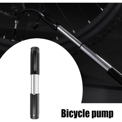 New Bicycle Pump Mini Hand Push Portable Basketball Football Inflator Road and Mountain Bike Bicycle Tire Pump NOV99