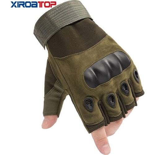 Hot Sale 2020 Men Women Outdoor Sport Tactical Gloves Airsoft Half Finger Gloves Military Combat Gloves Shooting Hunting Gloves
