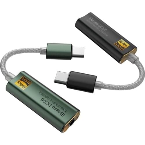 IBasso DC01 DC02 DC03 portable Digital Audio mobile phone 3.5 Headphone jack HiFi TYPE-C decoding dac amp AK4490 AK4493 CS43131