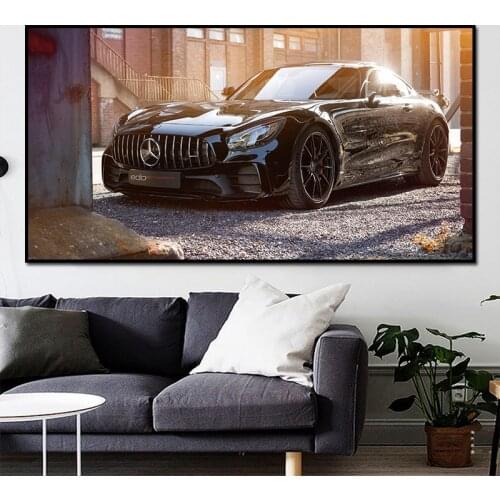Super Car Posters HD Print Sport Car Canvas Paintings Classic Wall Art Pictures for Gamer Room Boy Room Bedroom Home Decor