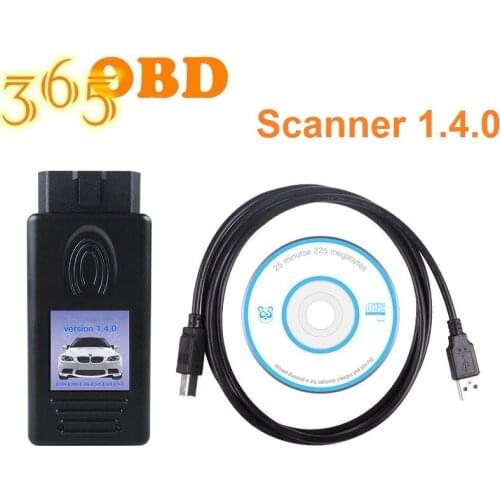 10PCS For BMW Scanner 1.4.0 With FTDI FT232RL Chip For BMW V1.4.0 Unlocked OBD2 Scanner Car Diagnostic Auto Tool