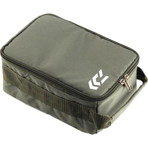 Outdoor Fishing Bag Mens Fishing Reel Tackle Bag Sports Camping Multifunctional Bait Equipment Storage Wrist Bag