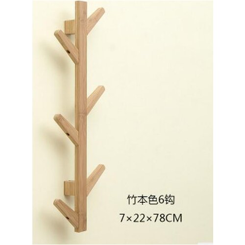 78cm Six hook clothes tree hallstand hatstand hat rack coatrack
