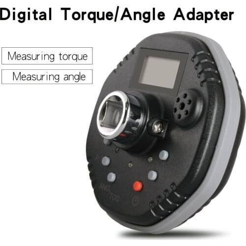 High Accuracy Angle Torque Adapter Digital Display Angle Torque Adapter Torque Wrench with Angle Function Torque Angle Gauge