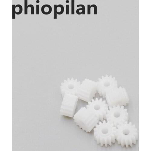 PHIOPILAN 0.5 modulus 14T 14-2.5a 14 Teeth spur gear Aperture 2.45mm Car Gearbox Plastic motor gear