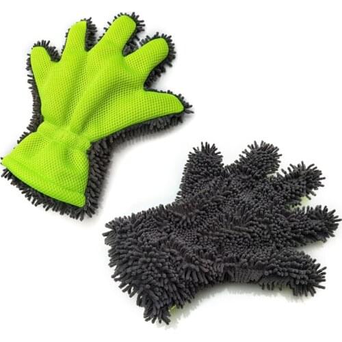 1 Piece Auto Care Detailing Home Cleaning Car Washing Gloves Microfiber Car Cleaning Window Wash Tool Car-styling