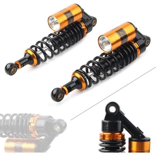 320mm 12.6" Pair Shock Absorbers Rear Air Suspension Motorcycle Bike for Yamaha Honda Scooter Quad