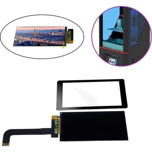 5.5 inch lcd 2560x1440 2K LS055R1SX03+glass protectors for ANYCUBIC Photon Wanhao D7 Light-Curing 3d printer VR projector parts