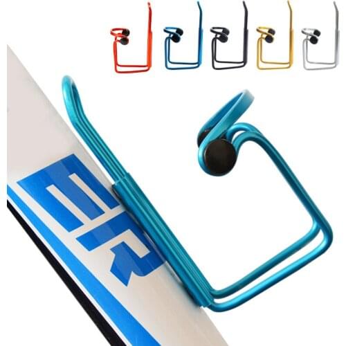 5 Colors ALU Bicycle Water Bottle Holder Lightweight Hard MTB BMX XC Road Bike Drink Water Bottle Drink Cage Cycling Accessories