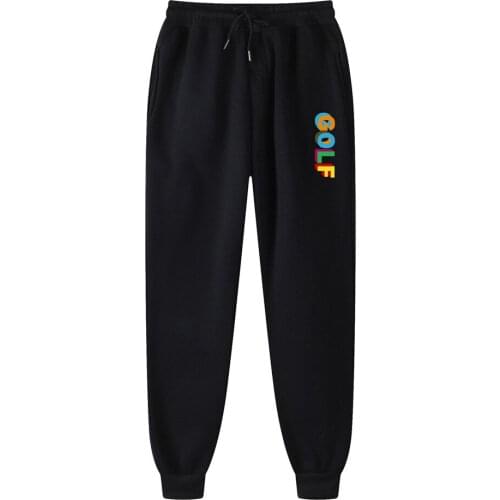 Men WomenJoggers Pants Golf Wang Tyler The Creator Printed Trousers Casual 14 Color Casual Fitness Workout Brand Male Sweatpants
