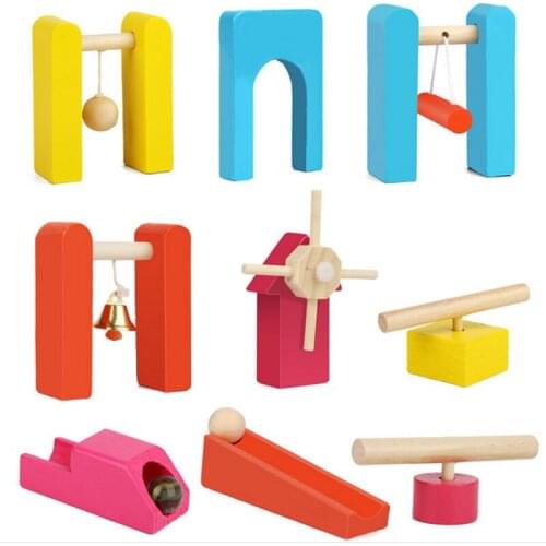 1 Set sort Domino Institution Accessories Wooden Blocks Jigsaw Adult Dominoes Games Montessori Toys For Children intelligence