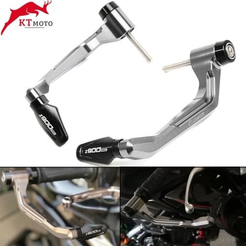 For KAWASAKI Z 900RS Z900RS 2017-2021 Motorcycle CNC Handlebar Handle grips Bar Ends + Brake Clutch Levers Guard Protector