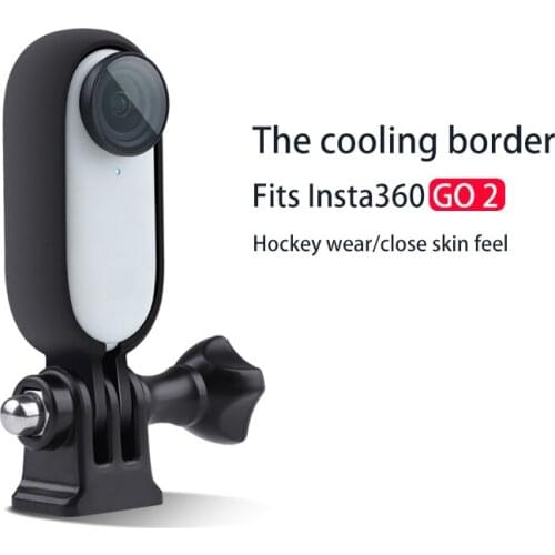 Insta360 Go 2 Protective Frame Mount 1/4 Adapter Adjustable Angle Bracket Stabilizer For Insta360 Go2 Accessories