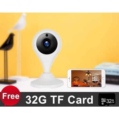 Contracted type home security ip camera wifi_ip_camera Free 32G TF Card