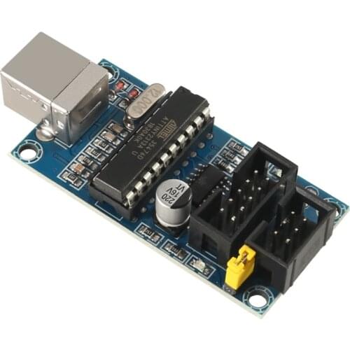 1 Set USBTiny USBtinyISP AVR ISP Programmer Bootloader For Arduino IDE Meag2560 UNO R3 With 10pin Programming Cable