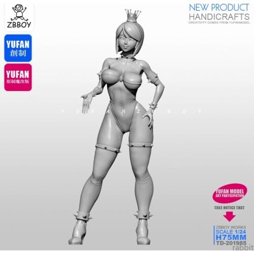 1/24 Resin Figure Kits sexy small resin Queen Model self-assembled TD-201985