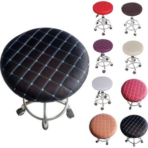 Chair Cover for Hair Salon Hotel Living Room Cafe Bookstoressolid Color Chair Cases Removable Rotating Lift Slipcovers