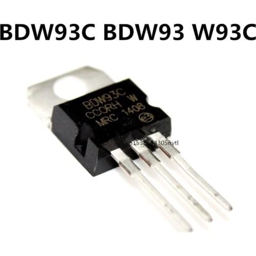 Original 5PCS/ BDW93C BDW93 W93C TO-220