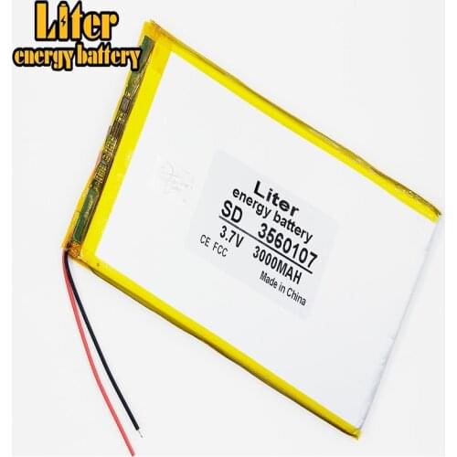 3560110 3.7V 3000MAH Polymer rechargeable batteries N77 V703 3560107 7 inch 7 X 7 XS U51GT dual quad-core eight nuclear are