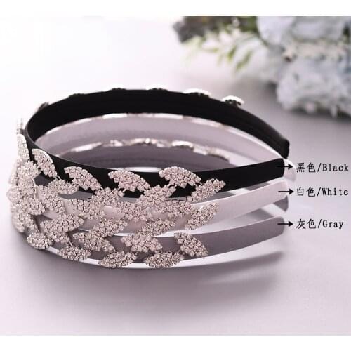 100% Handmade Baroque Headband Hairband Headwear Women Girl Headpiece Party Bridal Hair Accessories Wedding Hair Jewelry Tiara