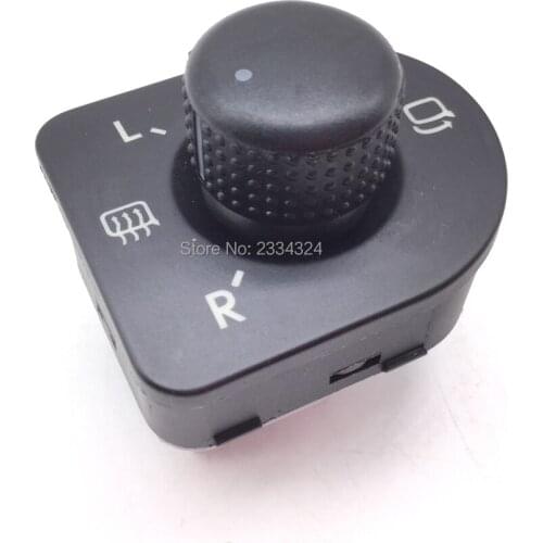 Adjust knob side mirror switch for Volkswagen VW New Beetle Jetta Passat B2 B3 Golf 4 OE:1J1 959 565E/1J1959565E