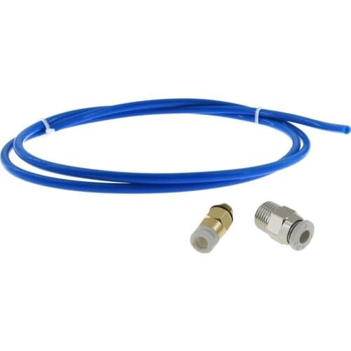 Blue PTFE bowden tube long distance feeding tube kit 1.75mm for Creality CR-10/Ender 3D printer parts