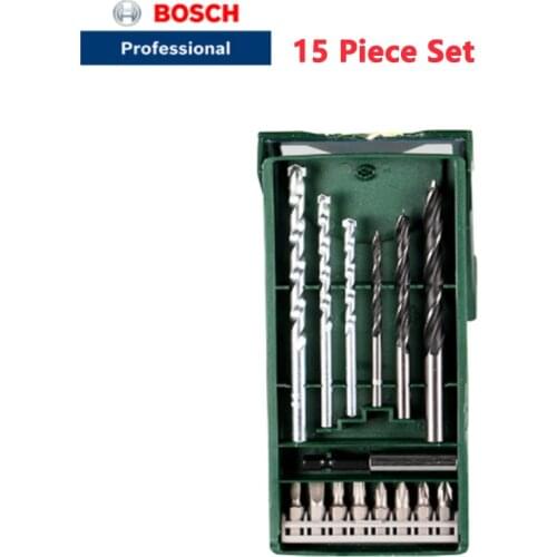 Drill Bit Bosch 15 Mini Masonry Woodworking Bit Bit Set Power Tool Accessories Hand Tool Set
