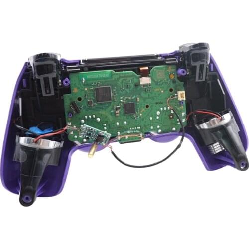 G5AA Thumbsticks Face Buttons LED Kit Game Lights 6-Colors Luminated D-Pad for PS5 Controller Accessories