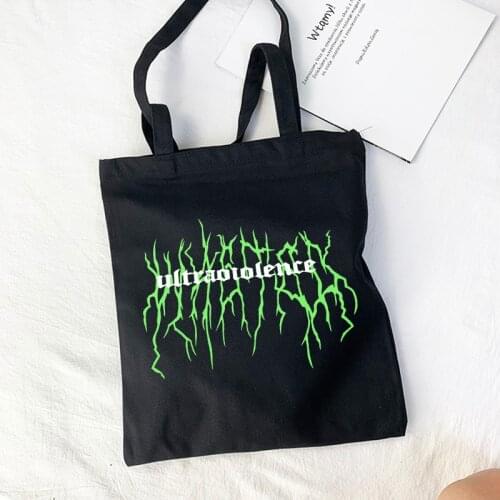 Korea Ulzzang sweet new punk fun casual summer female large capacity canvas Harajuku ins Vintage fashion cute shoulder bags