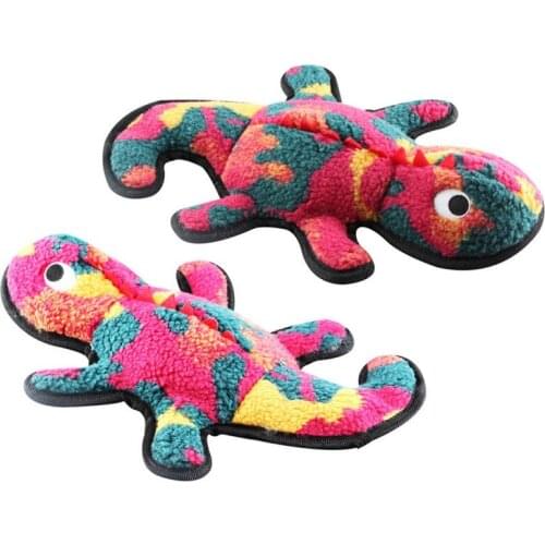 Dog Chew Toys for Small Large Dogs Bite Resistant Dog Squeaky gecko Toys Interactive Squeak Puppy Dog Toy Pets Supplies