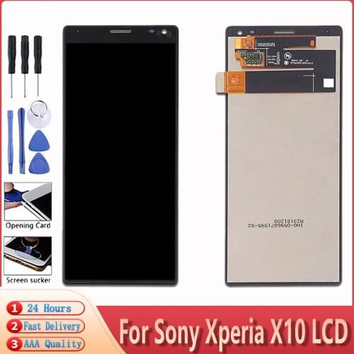6.0" Original For Sony Xperia 10 I3123 I3113 I4113 I4193 LCD Display Touch Screen Digitizer Replacement For Sony Xperia X10 LCDs