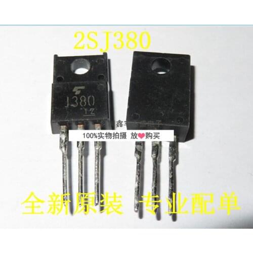 100% New Original In Stock 2SJ380 J380 TO-220F P 100V 12A