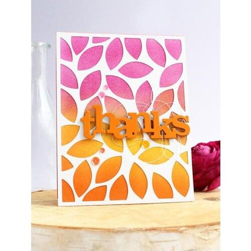 Thanks Words Letter Metal Cutting Dies Stencils for DIY Scrapbooking Photo Album Decorative Embossing Paper Cards New 2018 Die