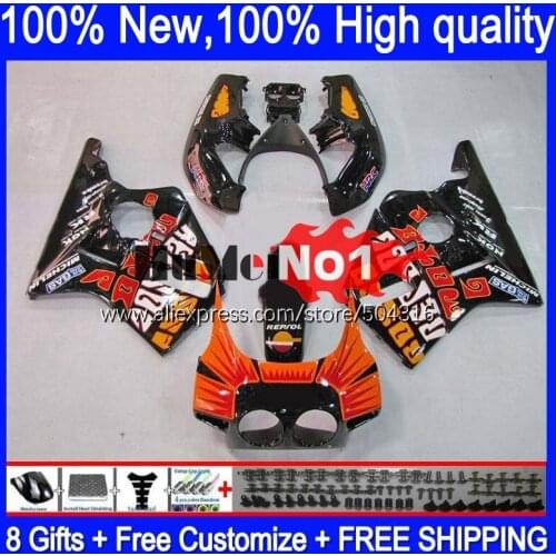 CBR400 RR For HONDA CBR 400 RR 400RR orange gloss 1988 1989 1990 1991 1992 1993 136MC.15 CBR400RR NC23 88 89 90 91 92 93 Fairing