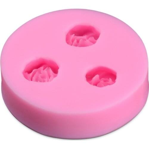 Flower Rose Mold Fondant Cake Molds Chocolate Mould For The Kitchen Baking Cake Tool D165