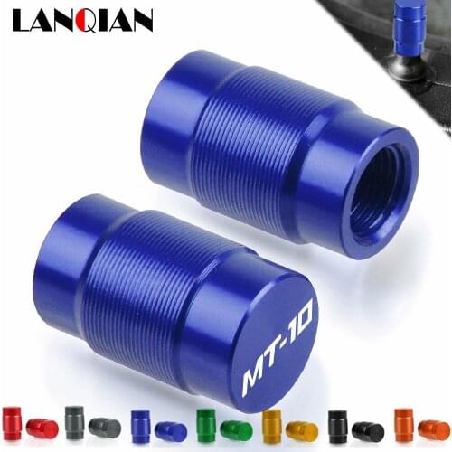For Yamaha MT10 Motorcycle Aluminum Wheel Tire Valve Stem Caps Airtight Covers MT-10 MT 10 2015 2016 2017 2018 2019 Accessories