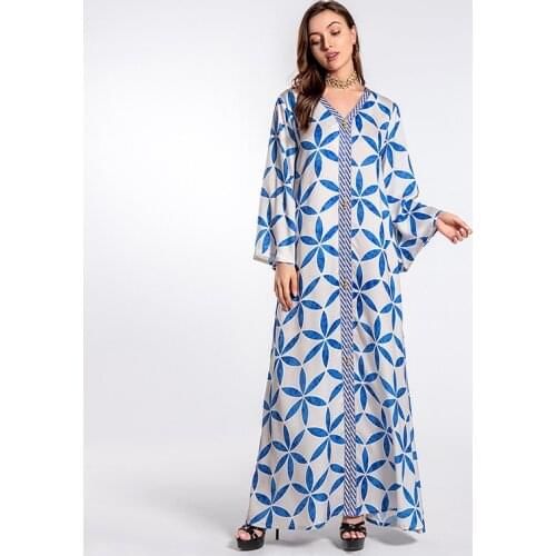 Dubai Abaya Womens Long Muslim Dress African Dresses For Women Robe Longue Femme Musulmane African Dresses For Women Caftan