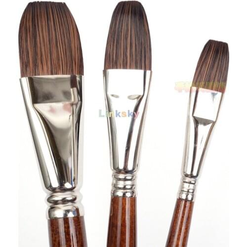 Escoda Versatil 1543 Series,Artist Watercolor and Acrylic Paint Brush, Short Handle,Wash,superior absorbtion and fluid retention