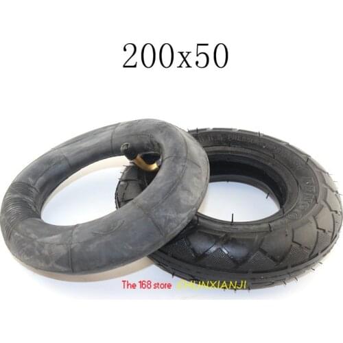 Lightning Shipment 200x50/ 8x2" Inch Tire Tyre Inner Tube for Electic Scooter Motorcycle ATV Moped Parts 200*50