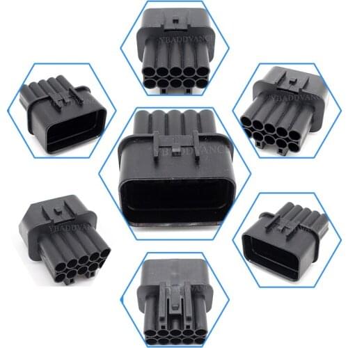 Factory Direct Sale KUM 10 Pin Auto Connector With Pins and Wire Seals PB621-10020