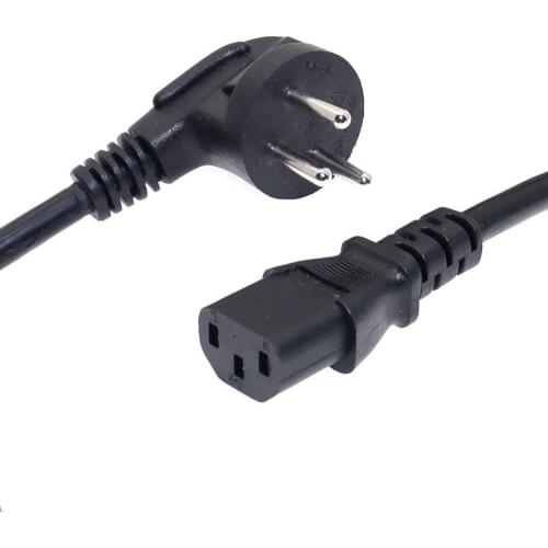 SII Approval Copper Power Cables 3G1.5mm, Israel to C13 Power supply cables, SI 32 Type H Adapter Lead Cord 1.8m/6ft