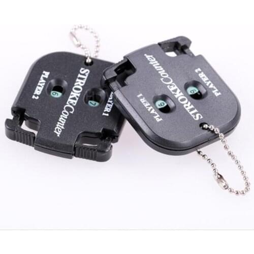Mini Golf Shot Count Stroke Putt Score Counter Two Digits Scoring Keeper with Key Chain Golf Training Aids Golf Training Aids