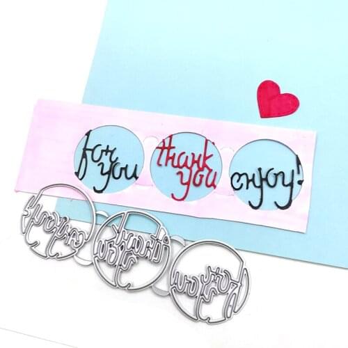 Julyarts Letter Cutting Dies New Scrapbooking Tools Die Cuts Embossing Stencil for Handmade Paper Card Making Scrapbooking