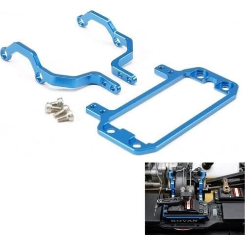 Rc Buggy Truck CNC Aluminum II 2 generations Servo Support Bridge Kits Fit For 1/5 Scale LOSI 5IVE-T 5T ROVAN LT KMX2 Nitro Cars