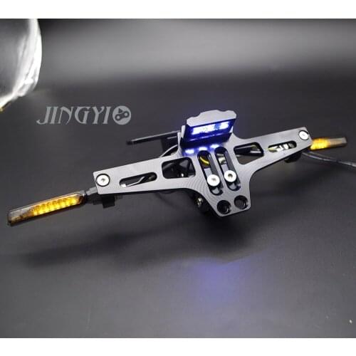 Motorcycle License plate frame Accessories cover For xmax pcx125 vespa px suzuki bandit 650 bajaj pulsar 200 ns for honda dio