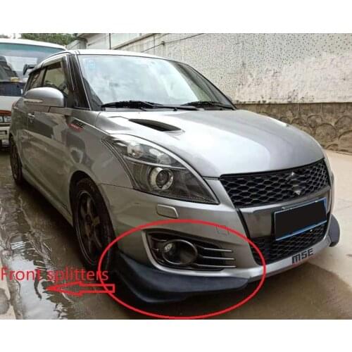 Bumper Lip Splitter Fit for SUZUKI Sport SWIFT ZC32S 2012-2017 MSE Style