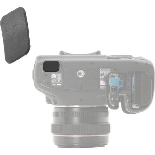 Rubber Bottom Cover Lid Black for Canon 5D Mark II 5D2 40D 50D 7D Camera